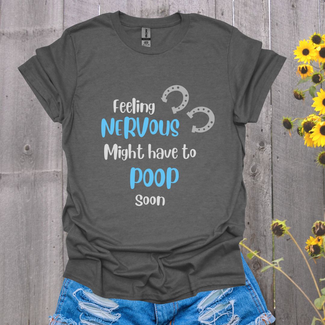 Feeling Nervous Horse T-Shirt