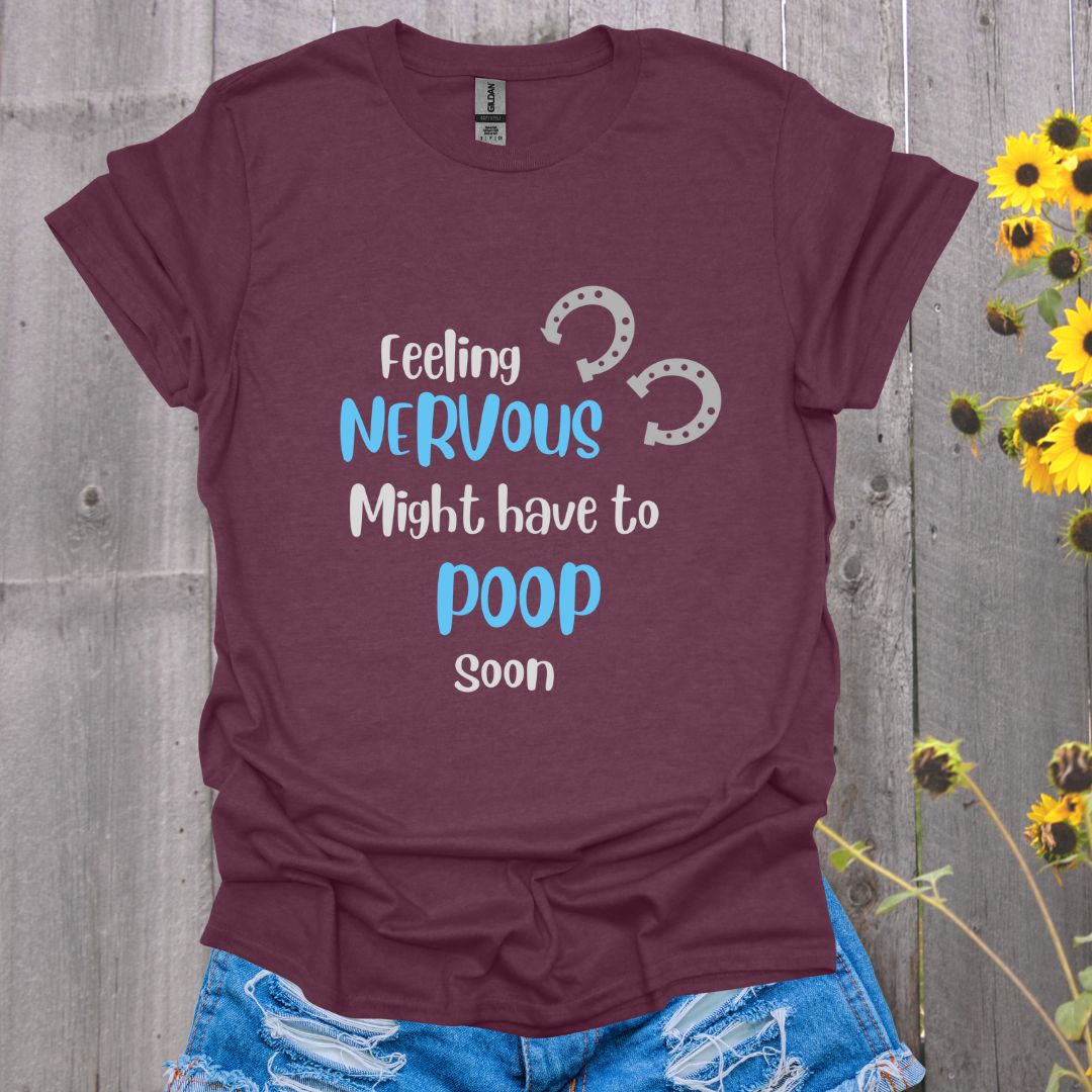 Feeling Nervous Horse T-Shirt