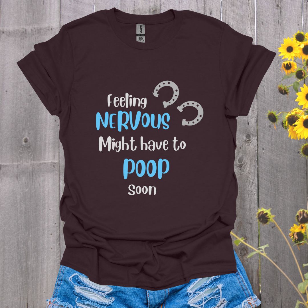 Feeling Nervous Horse T-Shirt