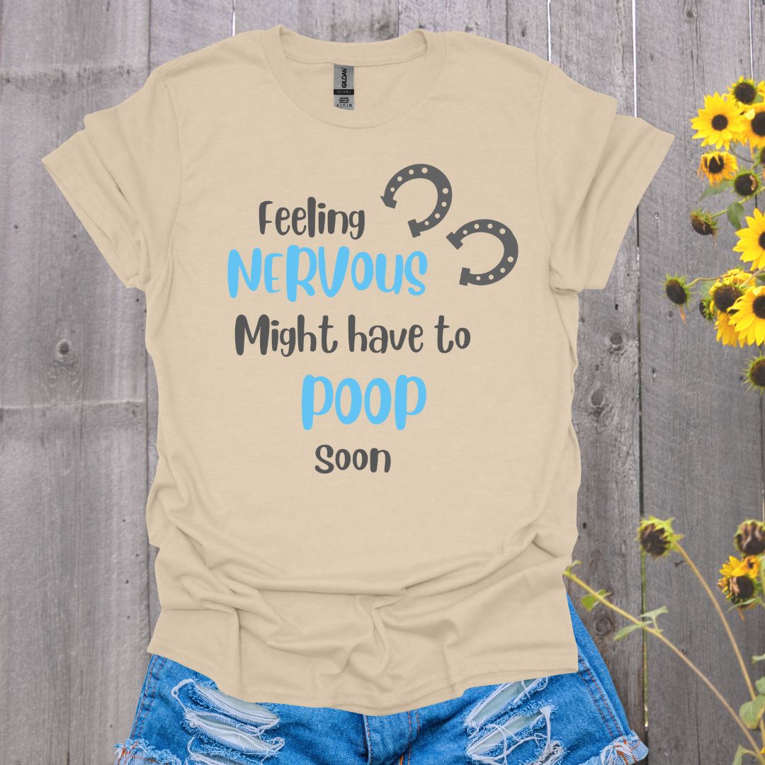 Feeling Nervous Horse T-Shirt