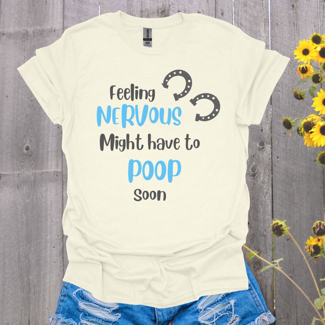 Feeling Nervous Horse T-Shirt