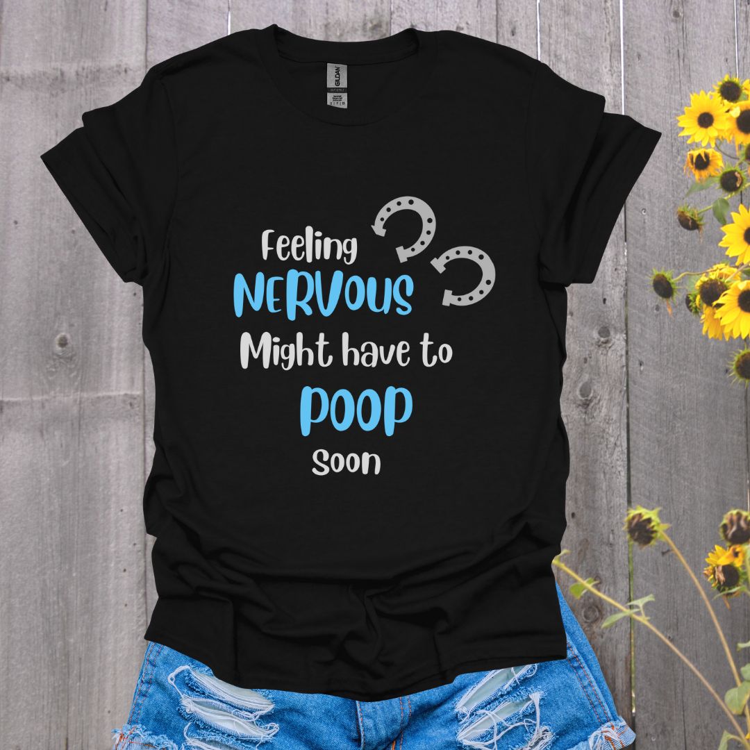Feeling Nervous Horse T-Shirt