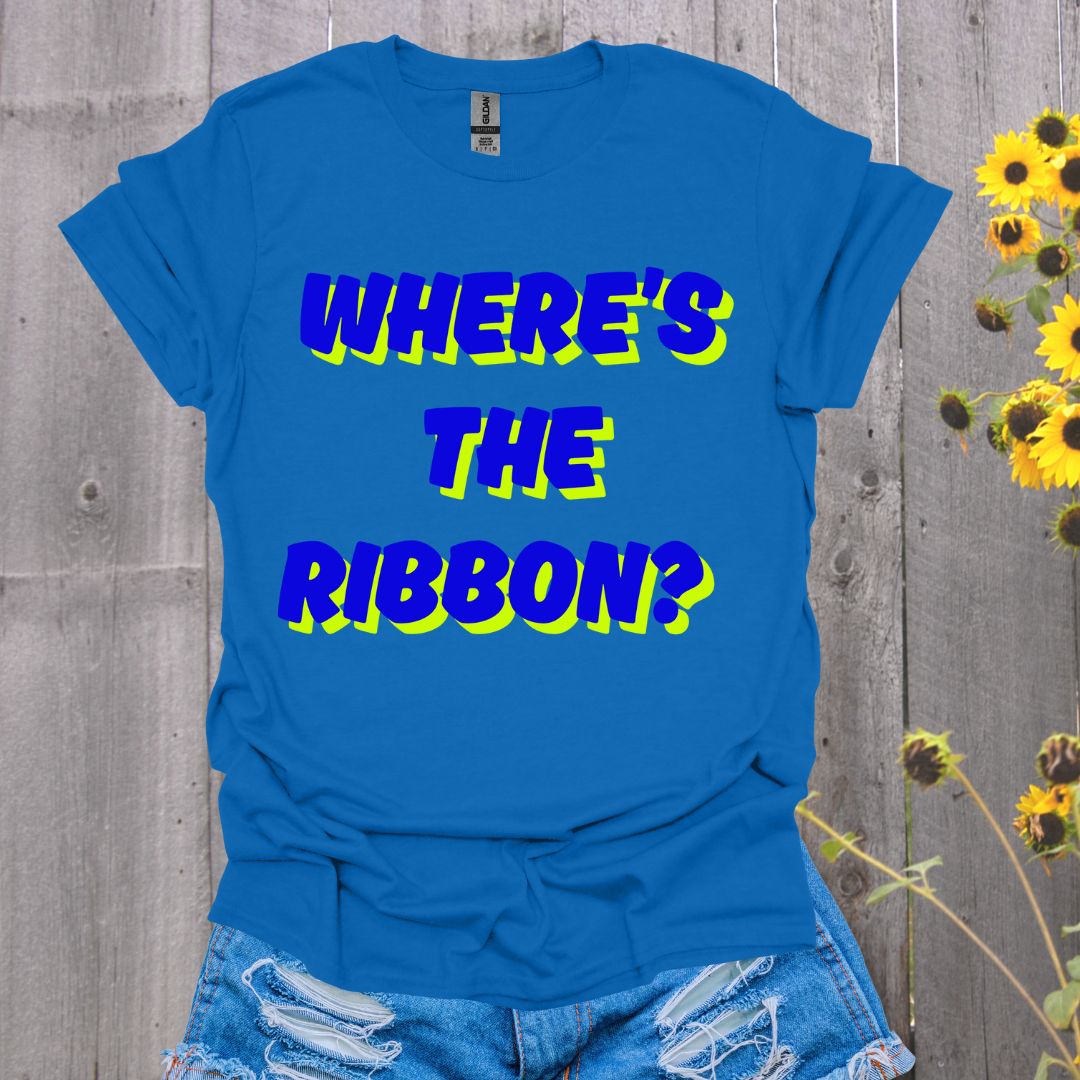 Where's the Ribbon Softstyle T-Shirt