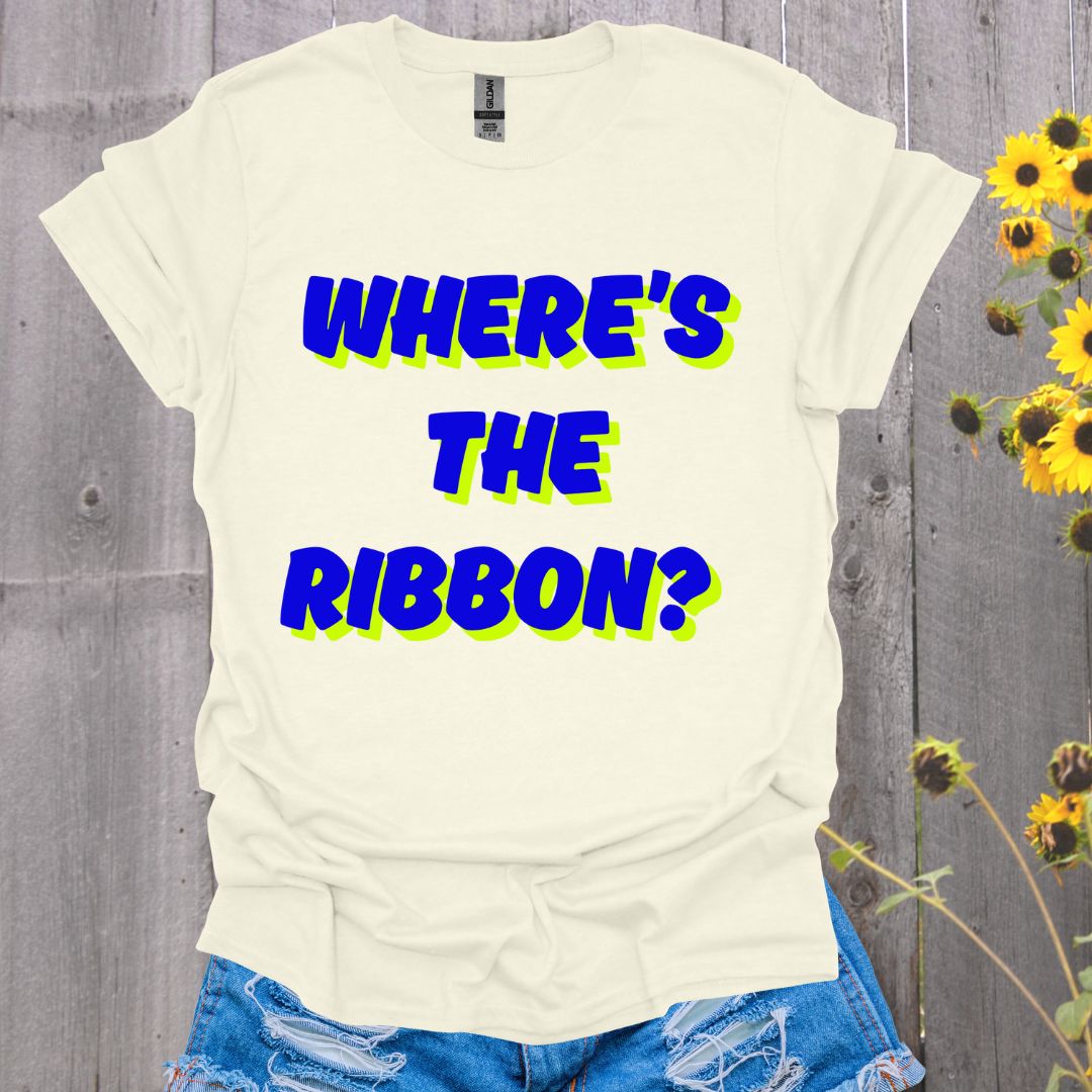 Where's the Ribbon Softstyle T-Shirt
