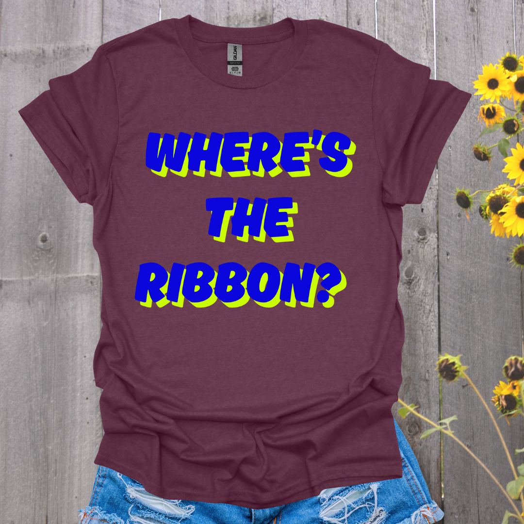 Where's the Ribbon Softstyle T-Shirt