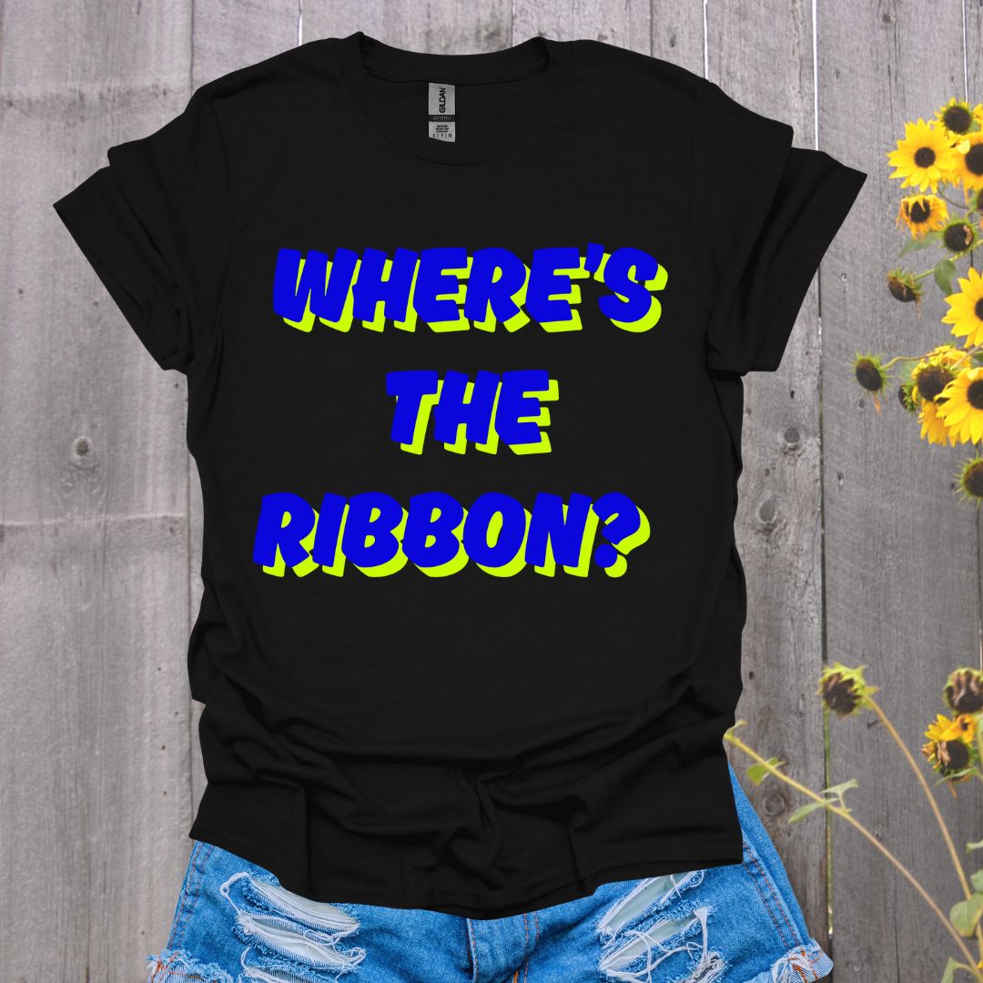 Where's the Ribbon Softstyle T-Shirt