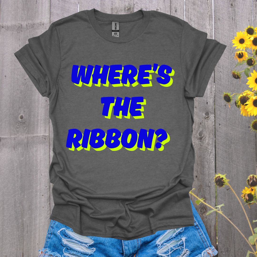 Where's the Ribbon Softstyle T-Shirt