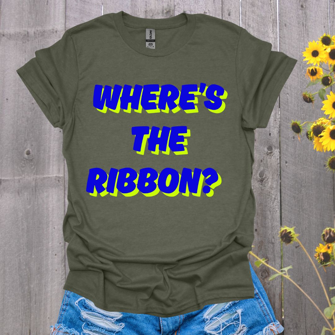 Where's the Ribbon Softstyle T-Shirt