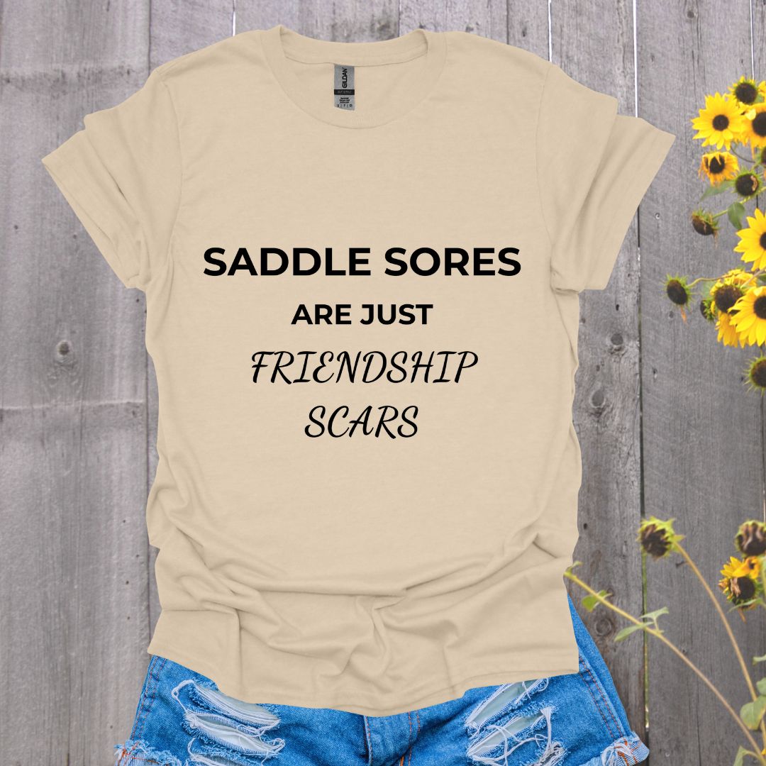 Friendship Scars Horse T-Shirt