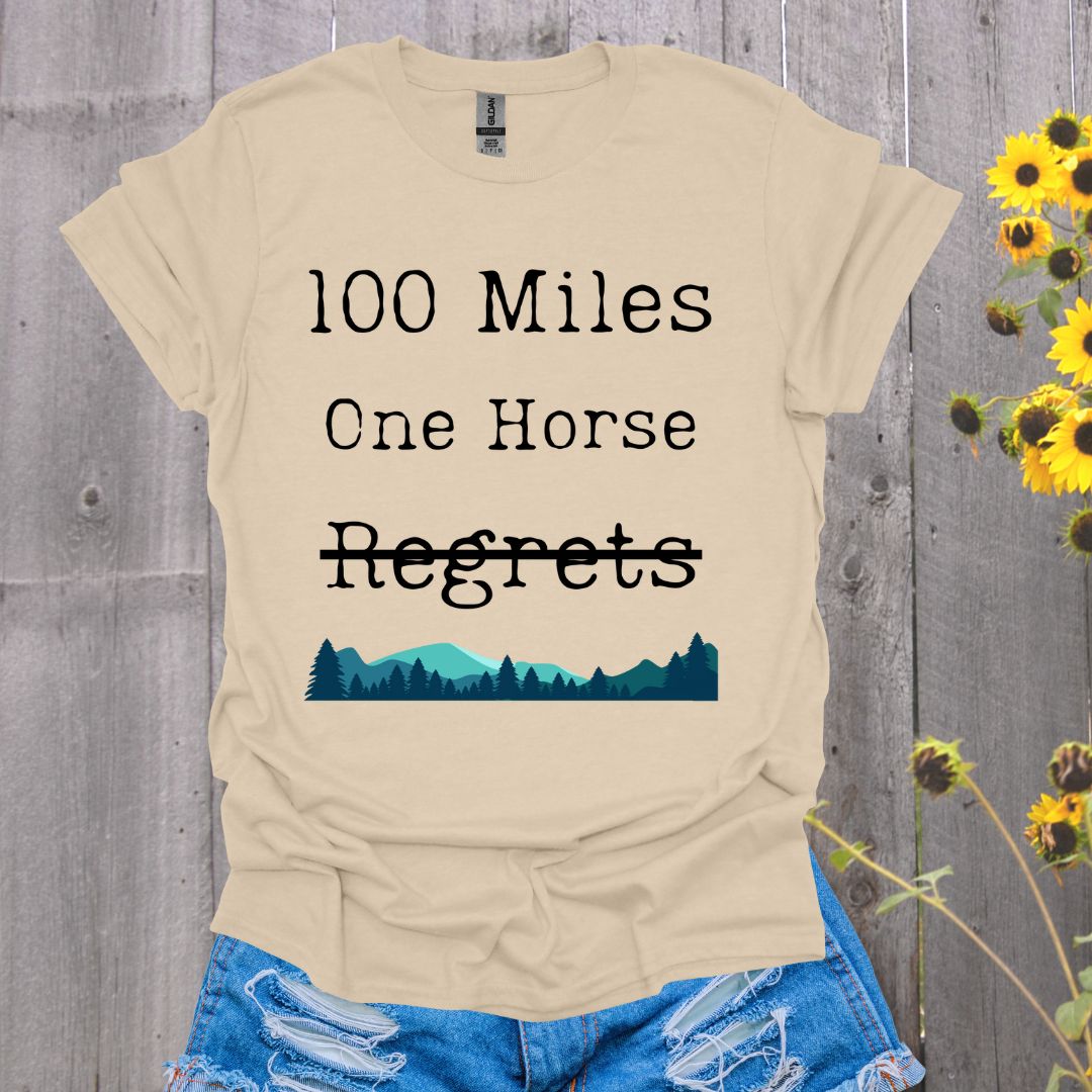 No Regrets Horse T-Shirt