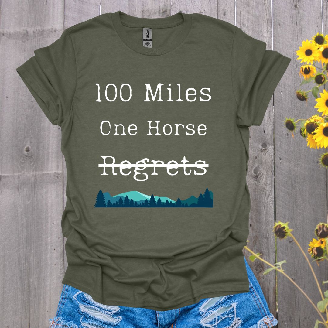 No Regrets Horse T-Shirt