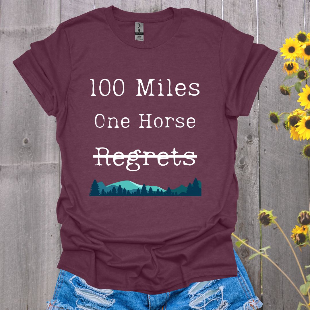 No Regrets Horse T-Shirt