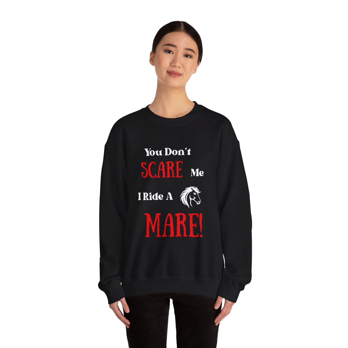 Ride a Mare Horse Crewneck Sweatshirt