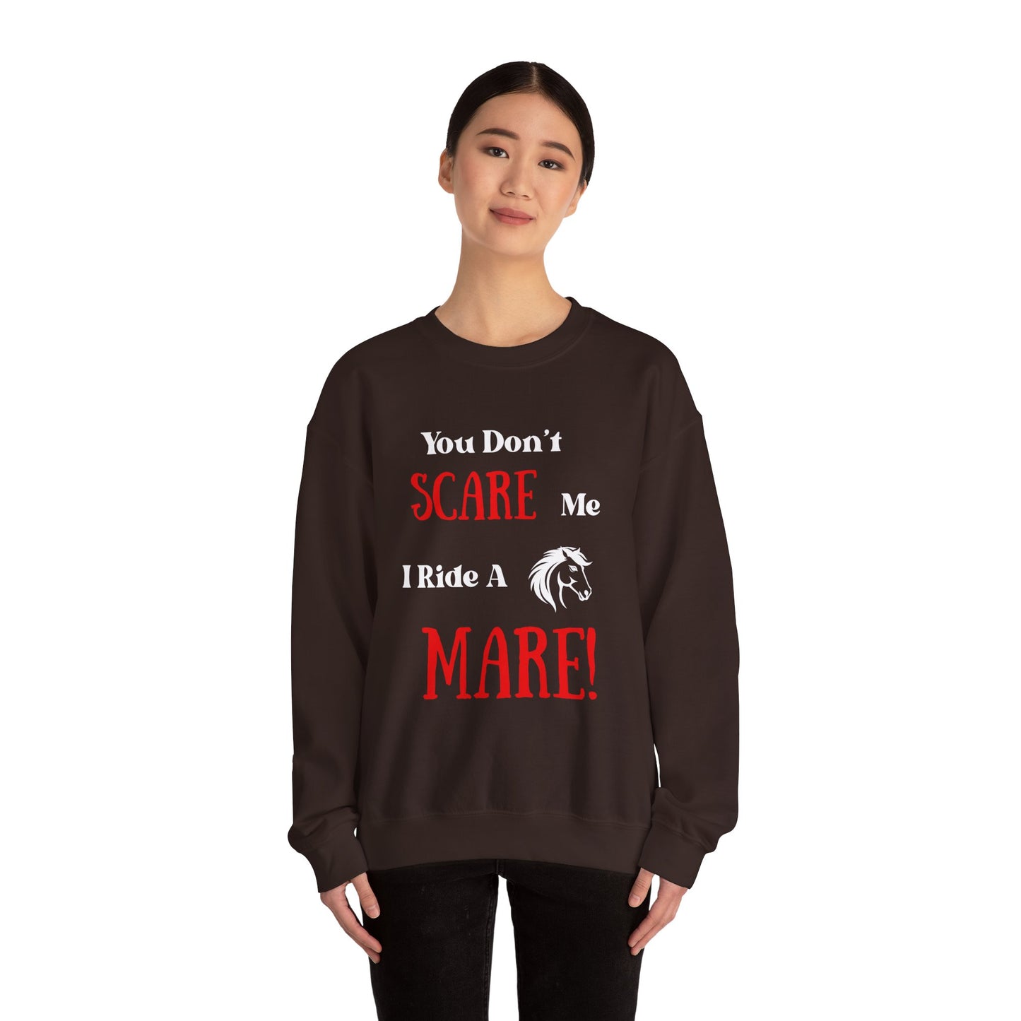 Ride a Mare Horse Crewneck Sweatshirt