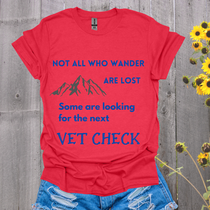Not All Who Wander Are Lost Endurance Rider Softstyle T-Shirt