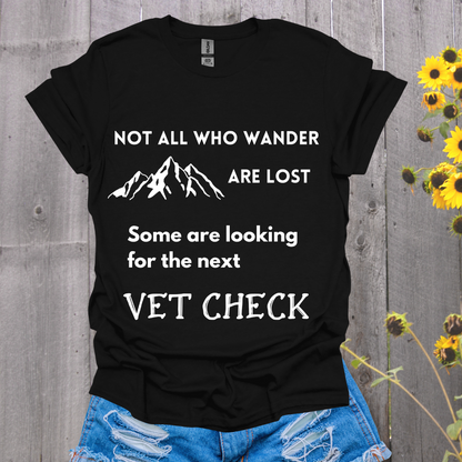 Not All Who Wander Are Lost Endurance Rider Softstyle T-Shirt
