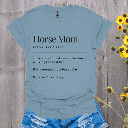 Horse Mom Softstyle T-shirt