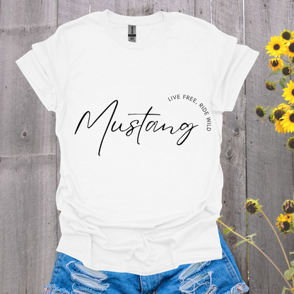 Mustang Horse T-Shirt