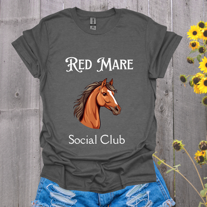 Red Mare Social Club Horse T-Shirt