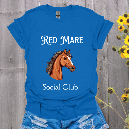 Red Mare Social Club Horse T-Shirt