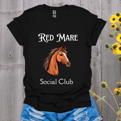 Red Mare Social Club Horse T-Shirt
