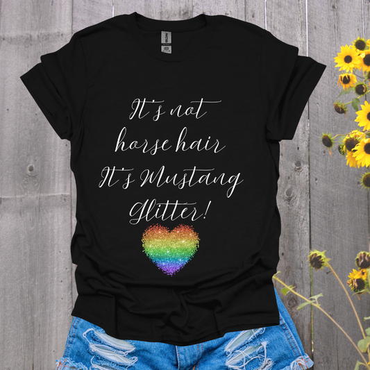 Mustang Glitter T-Shirt