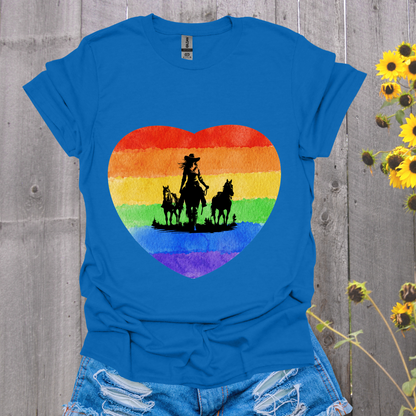 Cowgirl Pride Horse T-Shirt