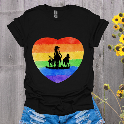 Cowgirl Pride Horse T-Shirt