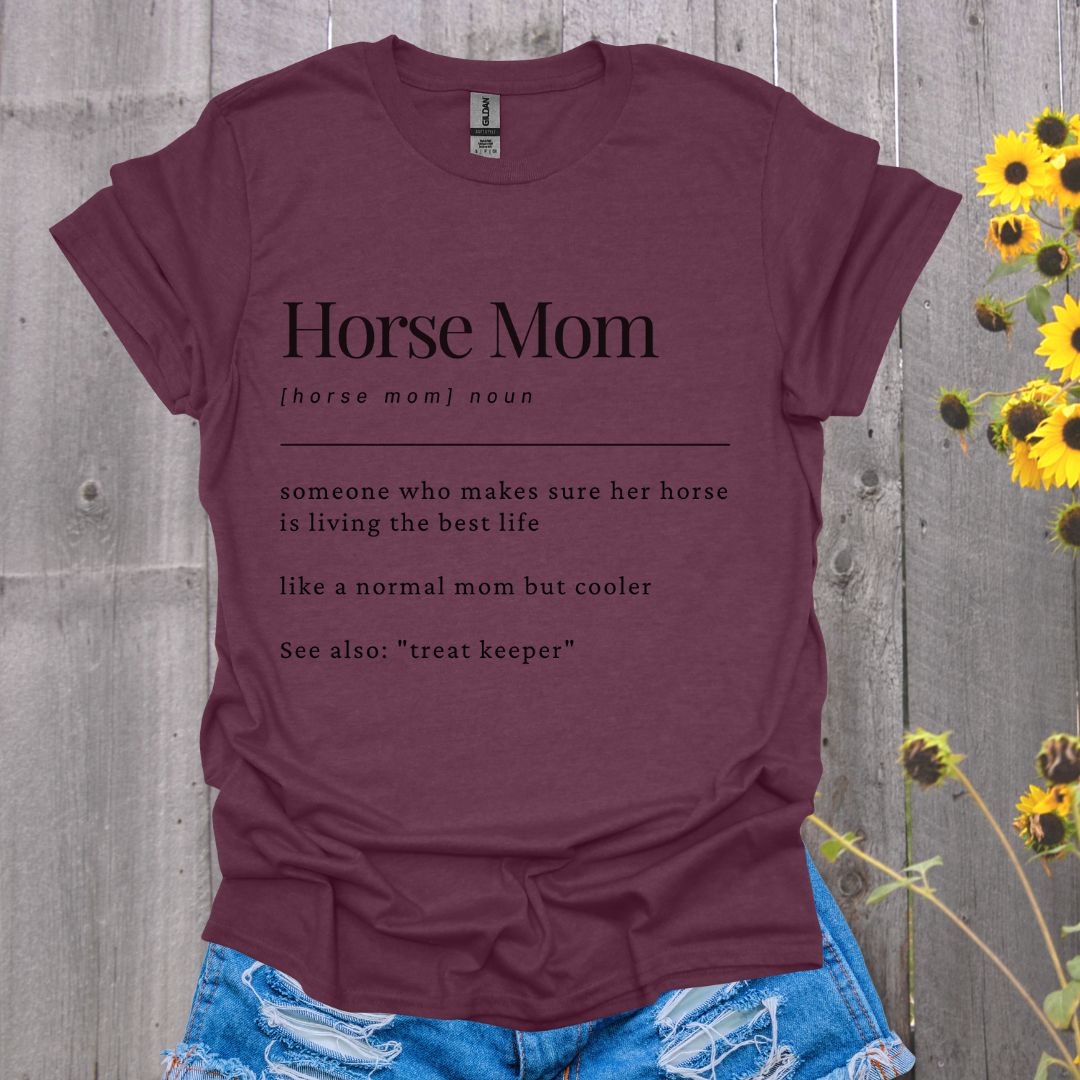 Horse Mom Softstyle T-Shirt