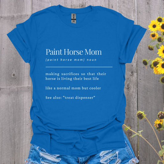 Paint Horse Mom Softstyle T-Shirt