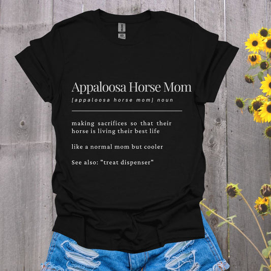 Appaloosa Horse Mom Softstyle T-Shirt