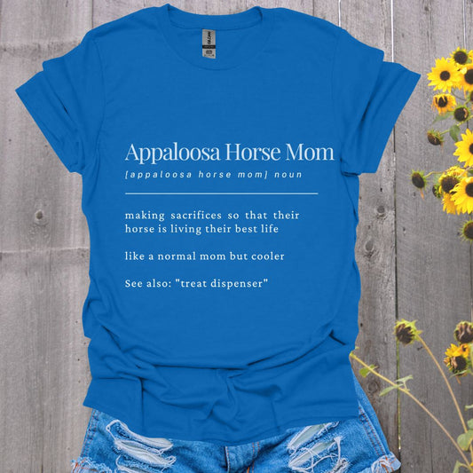 Appaloosa Horse Mom Softstyle T-Shirt