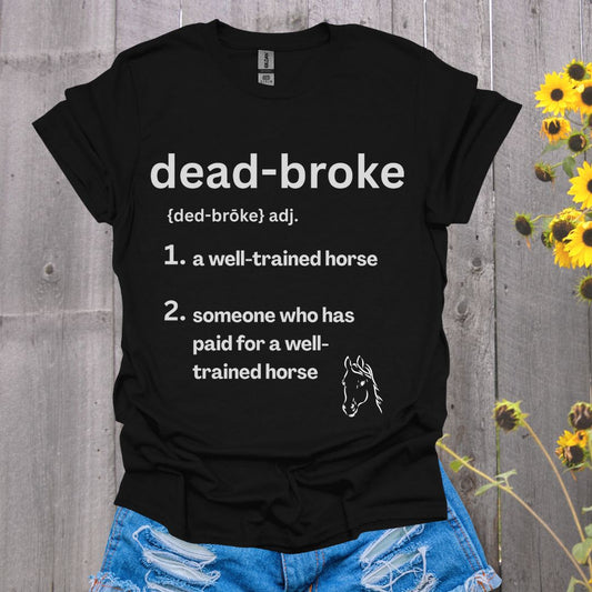 Dead Broke Horse Softstyle T-Shirt
