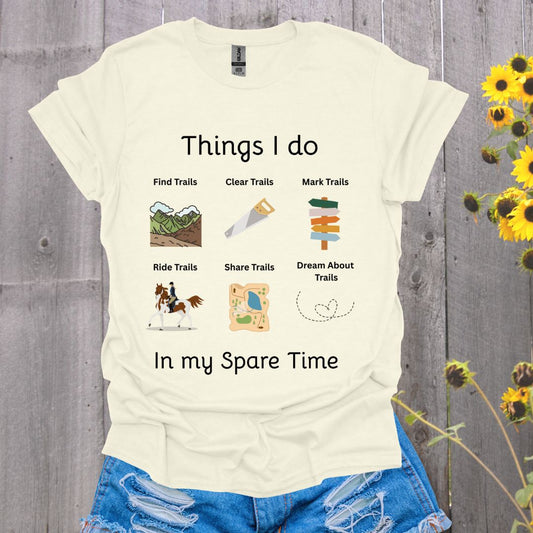 Things I Do Horse Horse Softstyle T-Shirt