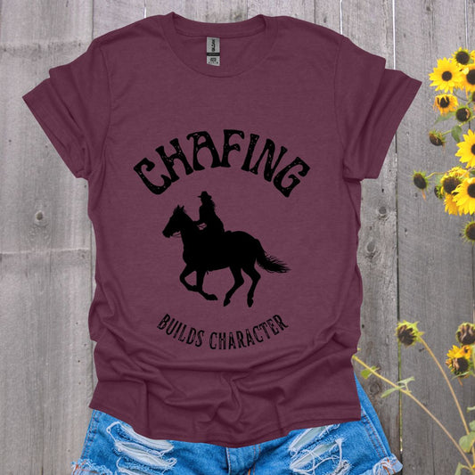 Chafing Builds Character Endurance Rider Softstyle T-Shirt