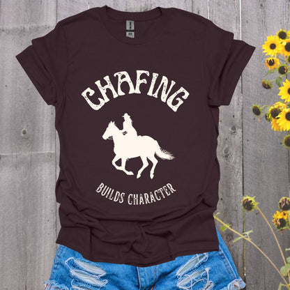 Chafing Builds Character Endurance Rider Softstyle T-Shirt