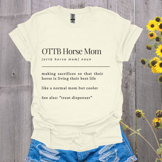 OTTB Horse Mom Softstyle T-Shirt