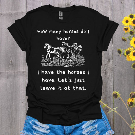 How Many Horses Softstyle T-Shirt