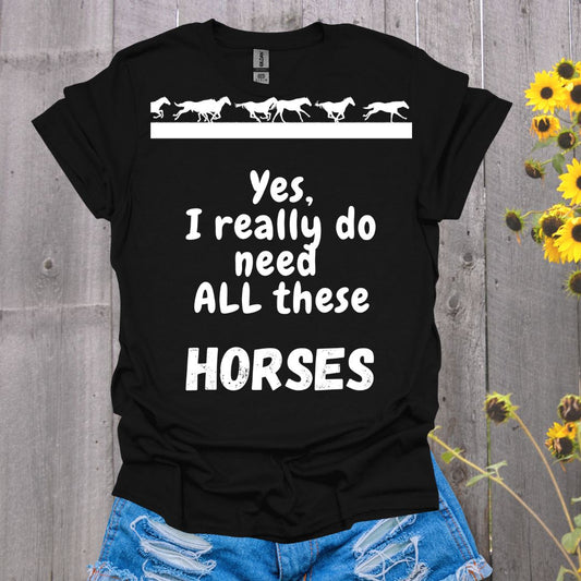 All These Horses Softstyle T-Shirt