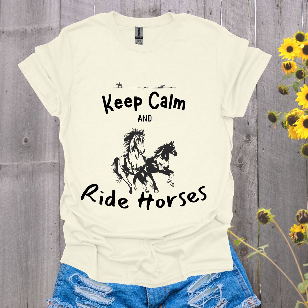 Keep Calm Horse T-Shirt
