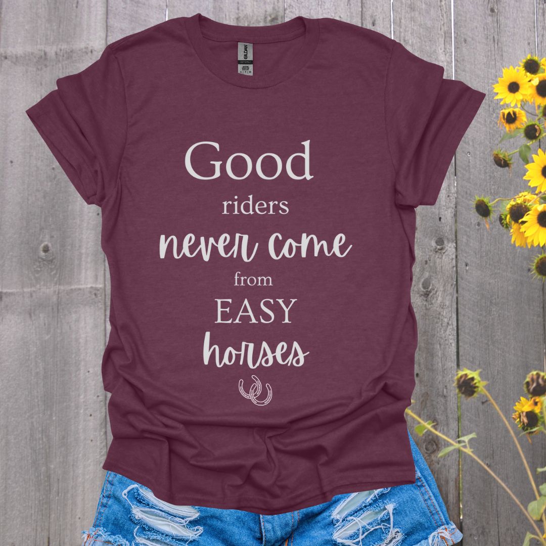 Good Riders Inspirational Horse T-Shirt