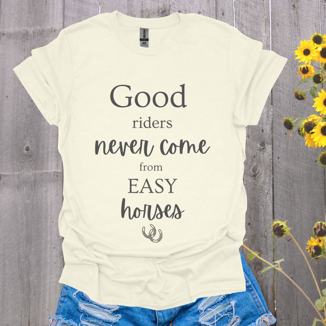 Good Riders Inspirational Horse T-Shirt