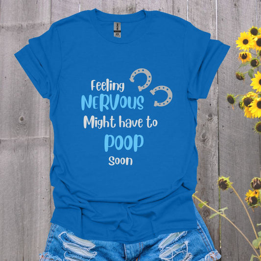 Feeling Nervous Horse T-Shirt