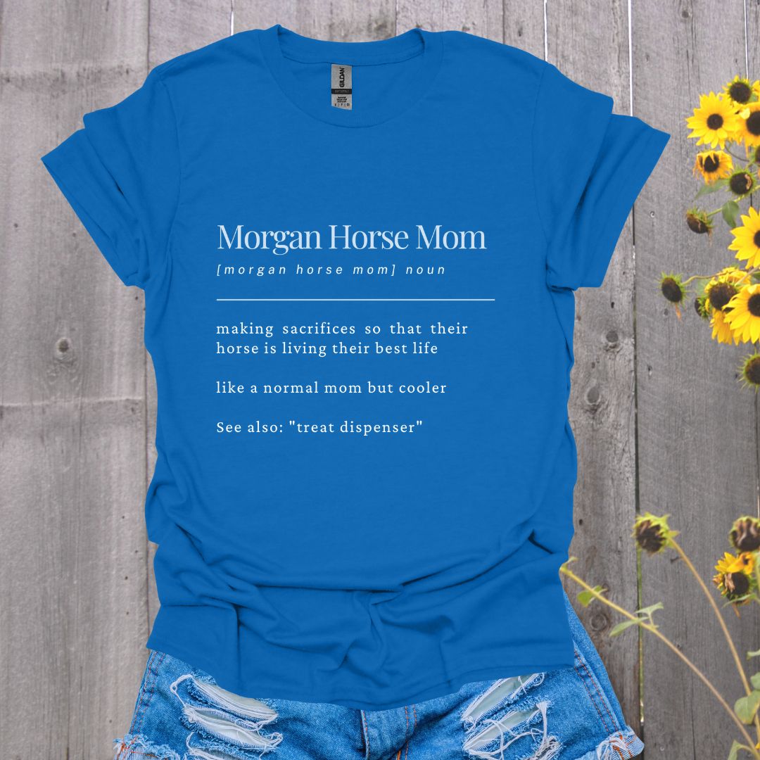 Morgan Horse Mom Softstyle T-Shirt