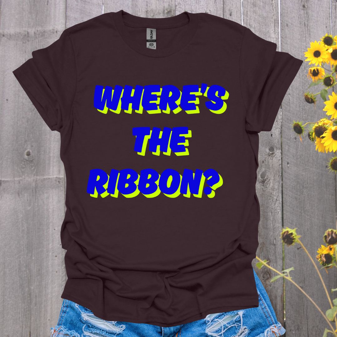 Where's the Ribbon Softstyle T-Shirt